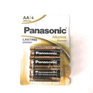 BATERIA ALCALINA AA P4 PANASONIC