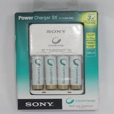 CARGADOR SONY C/4 BATERIAS AA