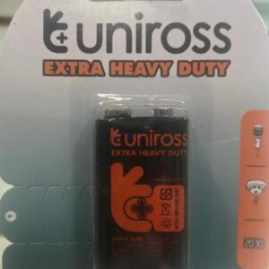 BATERIA CARBON CUADRADA 9V UNIROSS