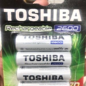 BATERIA RECARGABLE AA TOSHIBA PAQ 4