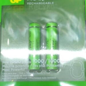 BATERIA RECARGABLE AAA GP PAQ 2