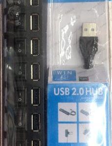 HUB HI SPEDD 7 PUERTOS NEGRO HUB.14