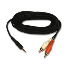 CABLE AUX 3.5 A RCA AUDIO 1.8M 11-1004