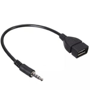 CABLE USB HEMBRA A AUX MACHO