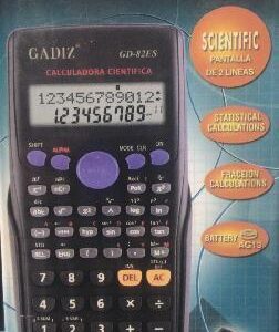CALCULADORA CIENTIFICA GADIZ GD-82ES