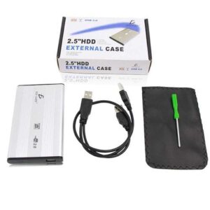 ENCLOSURE DISCO DURO ELE-GATE 2.5" CON08 ROJO