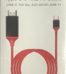 CONVERTIDOR TIPO C A HDMI 1080P GRIS/PLATA