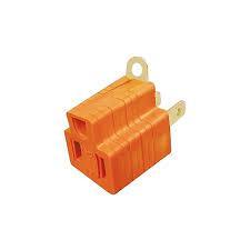 CLAVIJA TRIFASICA 08-1050 IC-15 NARANJA