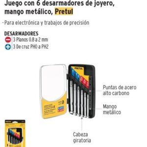 JGO DESARMADORES JOYERO TRUPER 21382