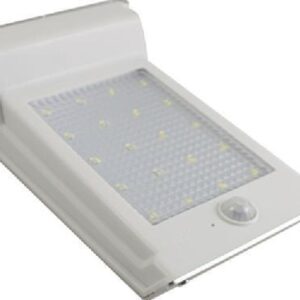 LAMPARA SOLAR JARDIN 20LED SENSOR MOV 14489