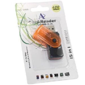 LECTOR MEMORIAS USB CARD READER CR-229 15383