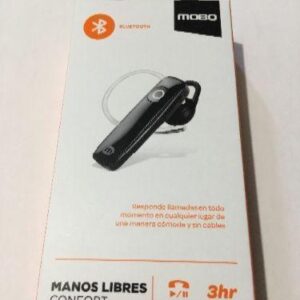 MANOS LIBRES BLUETOOTH MOBO CONFORT NEGRO