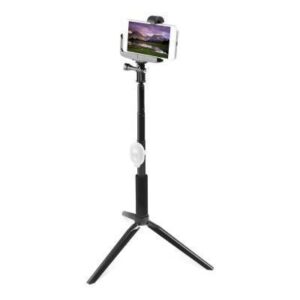 BASTON SELFIE STICK STAND PRO NEGRO BT MOBO